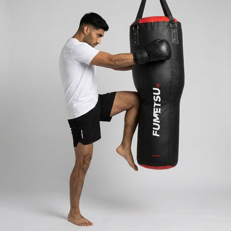 Fumetsu Icon Angle Punch Bag Black/Red/White Photoshoot 2