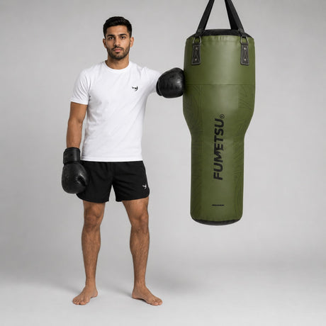 Fumetsu Icon Angle Punch Bag Khaki Photoshoot 1