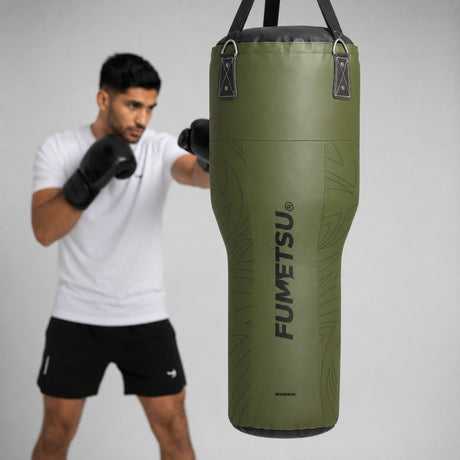 Fumetsu Icon Angle Punch Bag Khaki Photoshoot 2