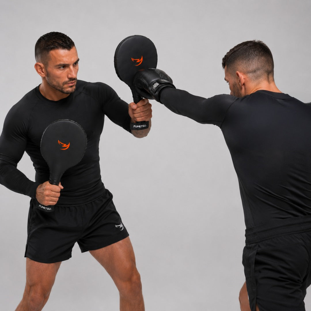 Fumetsu Icon Boxing Paddles Black/Orange