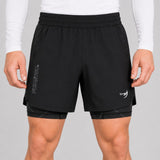 Fumetsu Icon Dual Layer Training Shorts Black at Bytomic Trade & Wholesale 3