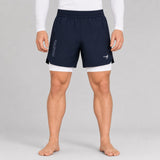 Fumetsu Icon Dual Layer Training Shorts Navy/White