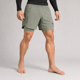Icon Dual Layer Training Shorts Sand at Bytomic Trade & Wholesale 6
