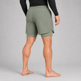 Icon Dual Layer Training Shorts Sand at Bytomic Trade & Wholesale 4