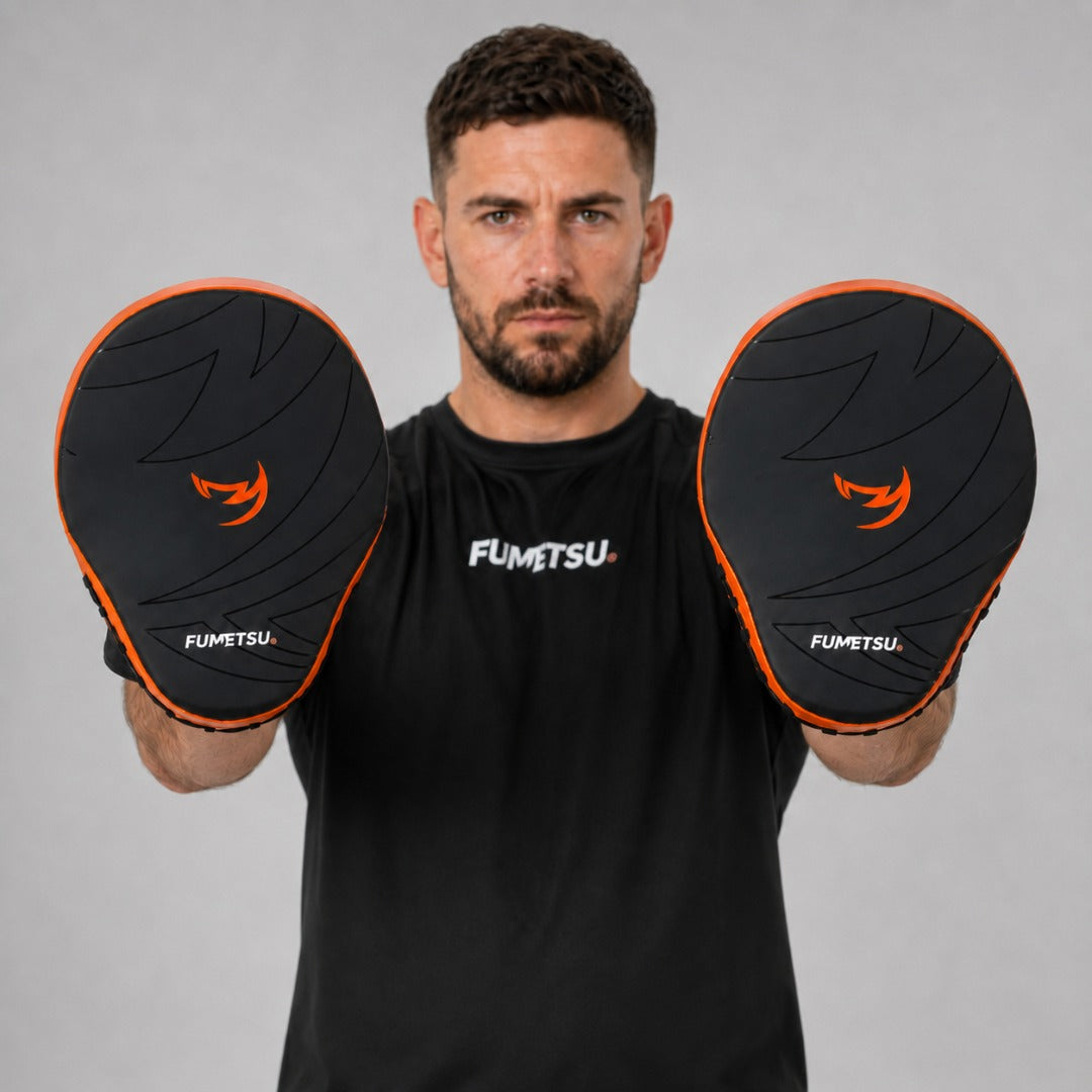 Fumetsu Icon Focus Mitts Black/Orange