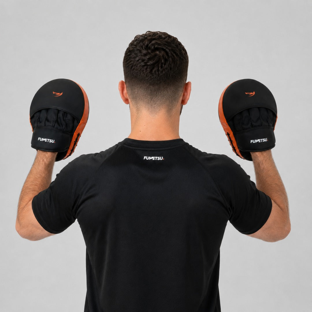 Fumetsu Icon Focus Mitts Black/Orange