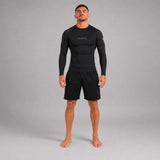 Fumetsu Icon Long Sleeve Rash Guard Black