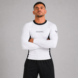 Fumetsu Icon Long Sleeve Rash Guard White/Black    at Bytomic Trade and Wholesale