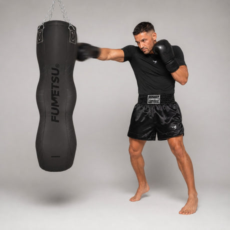 Fumetsu Icon Peanut Punch Bag Black/Black Photoshoot 1
