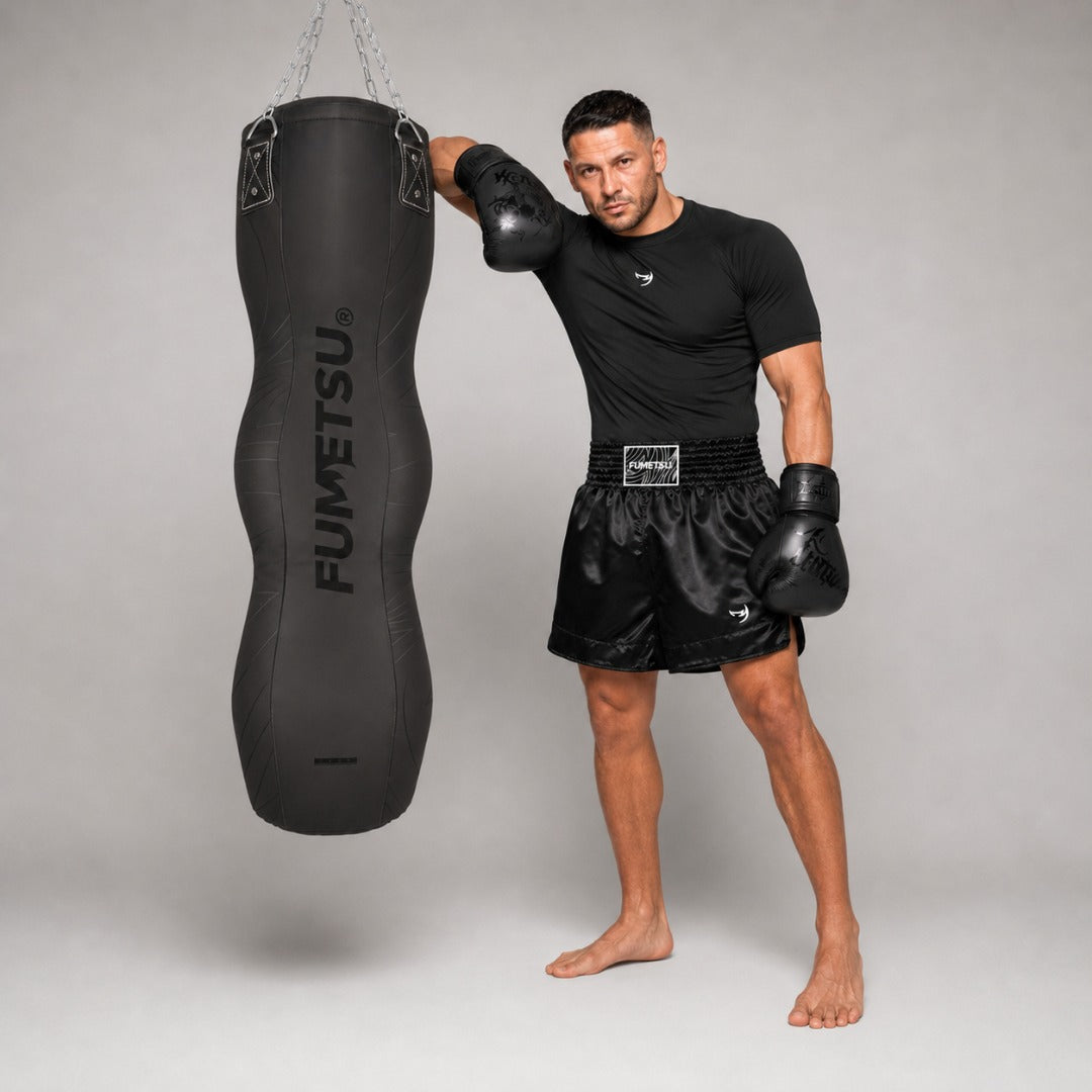 Fumetsu Icon Peanut Punch Bag Black/Black Photoshoot 3