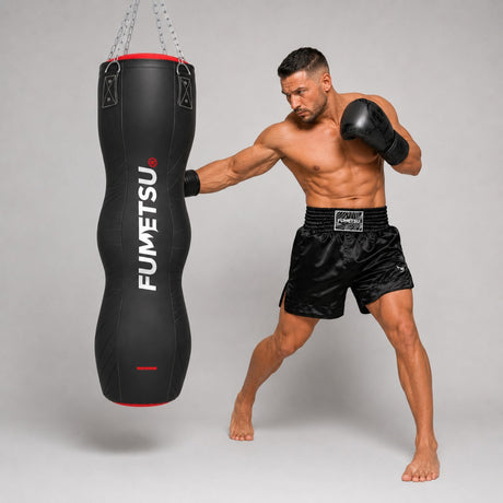 Fumetsu Icon Peanut Punch Bag Black/Red/White Photoshoot 1