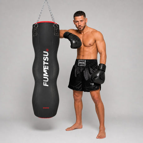 Fumetsu Icon Peanut Punch Bag Black/Red/White Photoshoot 2