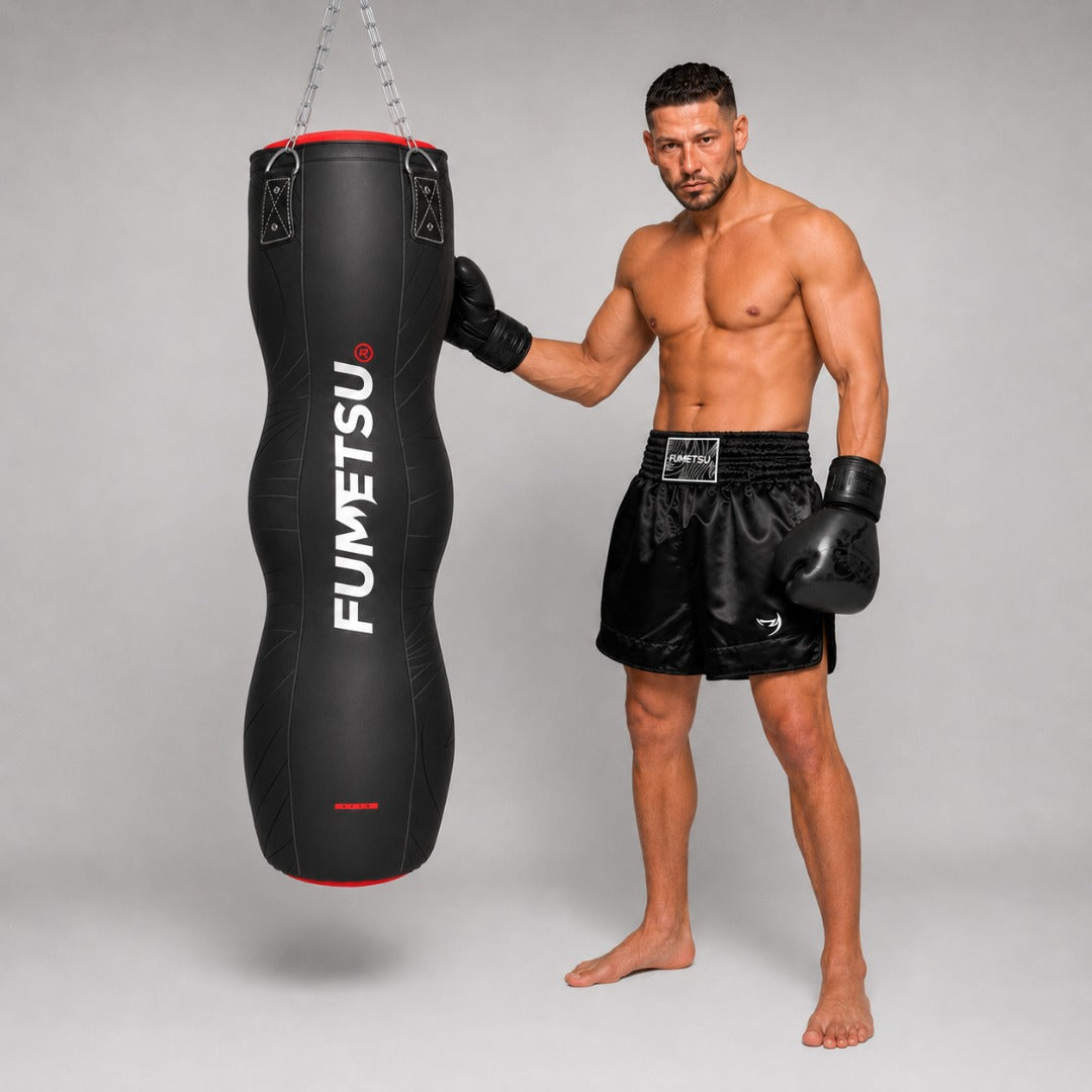 Fumetsu Icon Peanut Punch Bag Black/Red/White Photoshoot 4