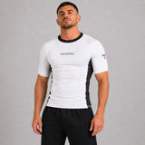 Fumetsu Icon Short Sleeve Rash Guard White/Black
