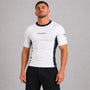 Fumetsu Icon Short Sleeve Rash Guard White/Black