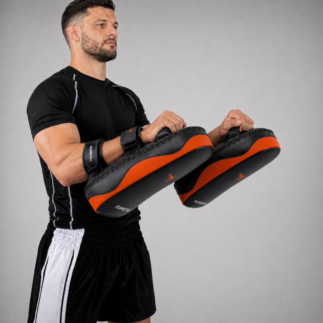 Fumetsu Icon Thai Pads Black/Orange
