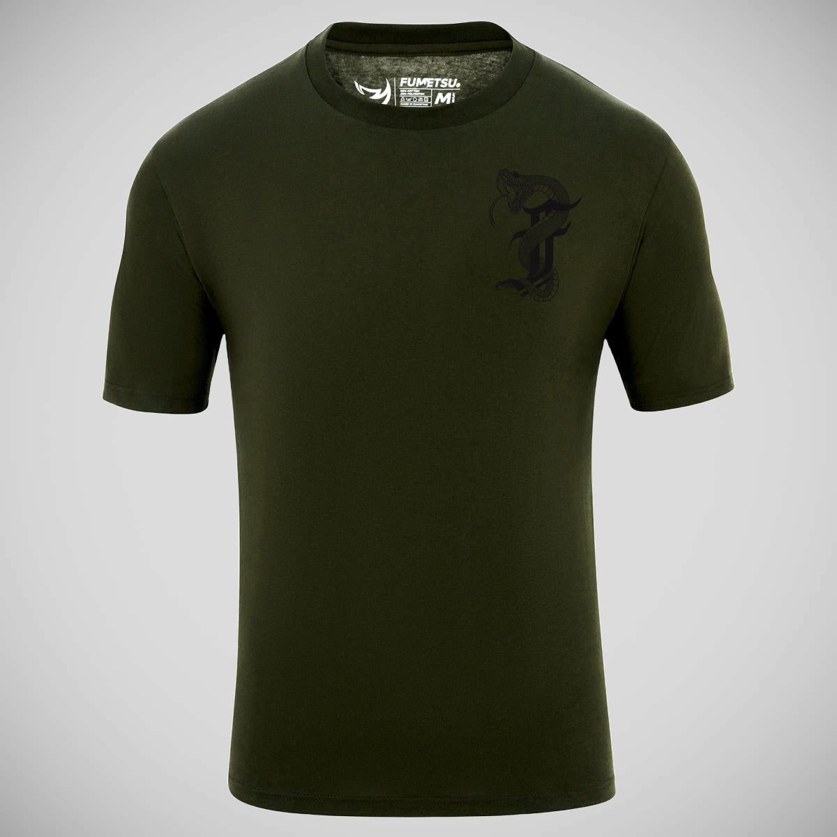 Fumetsu Anaconda T-Shirt Khaki    at Bytomic Trade and Wholesale