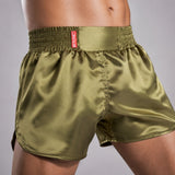 Khaki/Black Bytomic Red Label Muay Thai Shorts