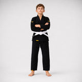 Fumetsu Kids Ghost V-Lite BJJ Gi Black/Yellow