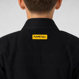 Fumetsu Kids Ghost V-Lite BJJ Gi Black/Yellow