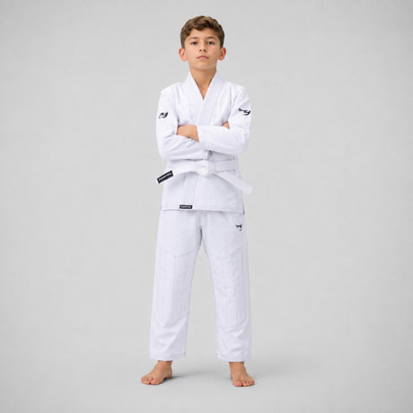 Fumetsu Kids Ghost V-Lite BJJ Gi White/Black