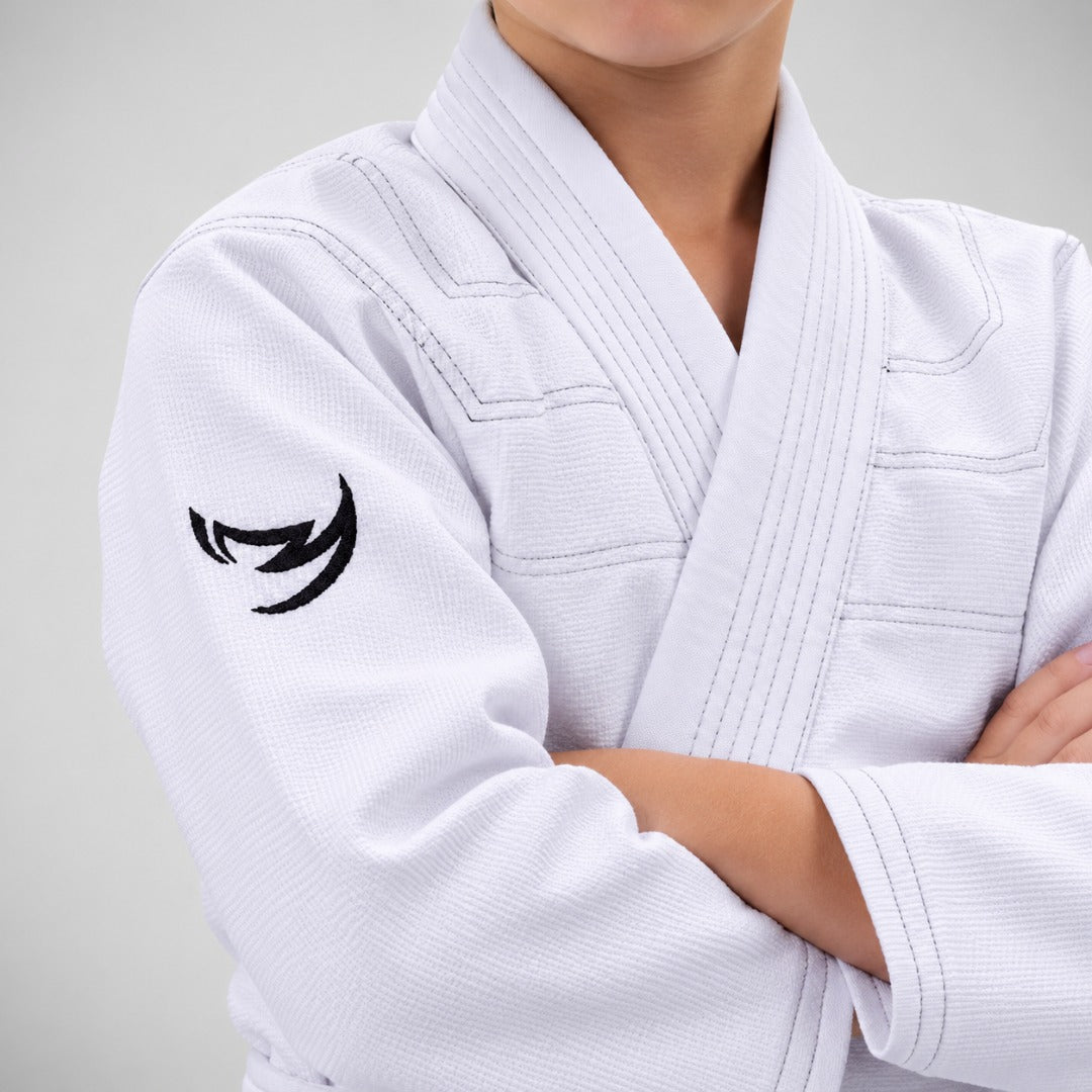 Fumetsu Kids Ghost V-Lite BJJ Gi White/Black