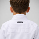 Fumetsu Kids Ghost V-Lite BJJ Gi White/Black