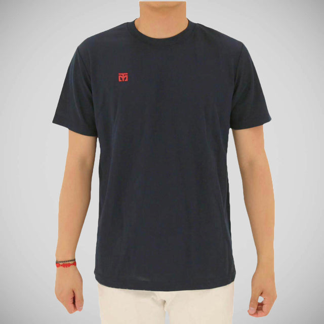 Navy Mooto Cool Round Performance T-Shirt    at Bytomic Trade and Wholesale