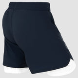 Fumetsu Icon Womens Dual Layer Fight Shorts Navy/White    at Bytomic Trade and Wholesale