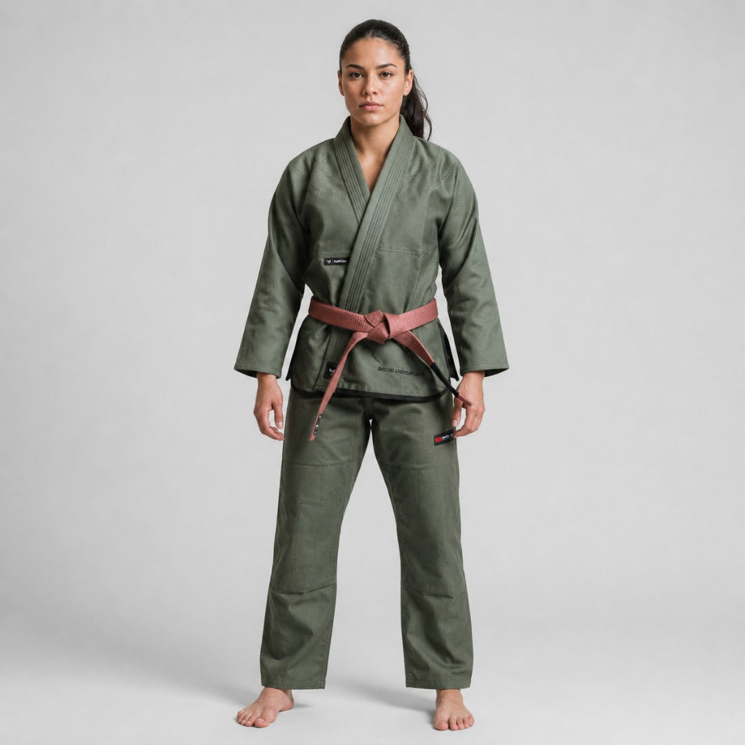 Fumetsu Nexus Womens BJJ Gi Khaki