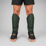 Fumetsu Oni Shin Guards Khaki/Black/Gold at Bytomic Trade & Wholesale 1