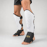 Fumetsu Oni Shin Guards White/Black/Gold at Bytomic Trade & Wholesale 3