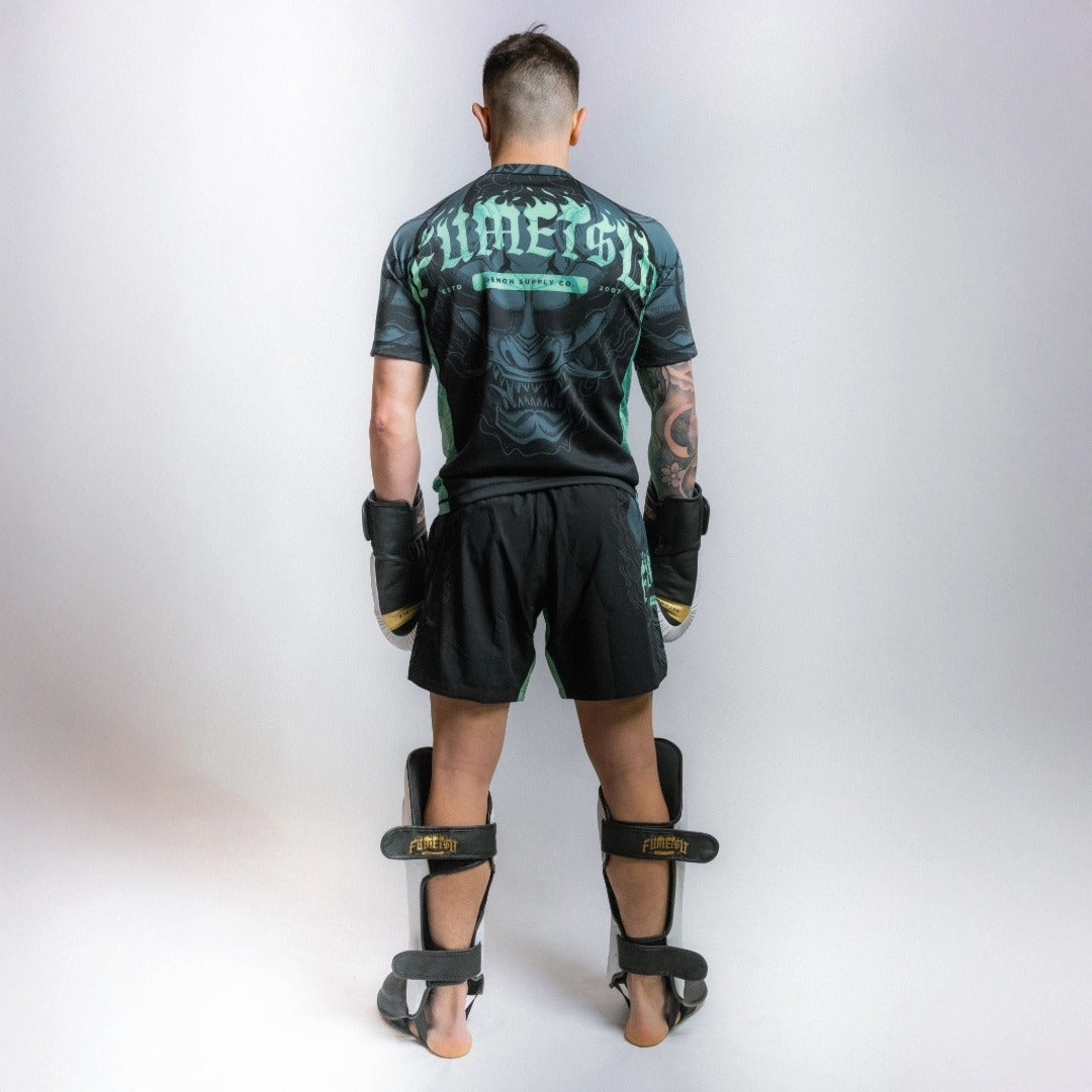 Fumetsu Oni Shin Guards White/Black/Gold at Bytomic Trade & Wholesale 4