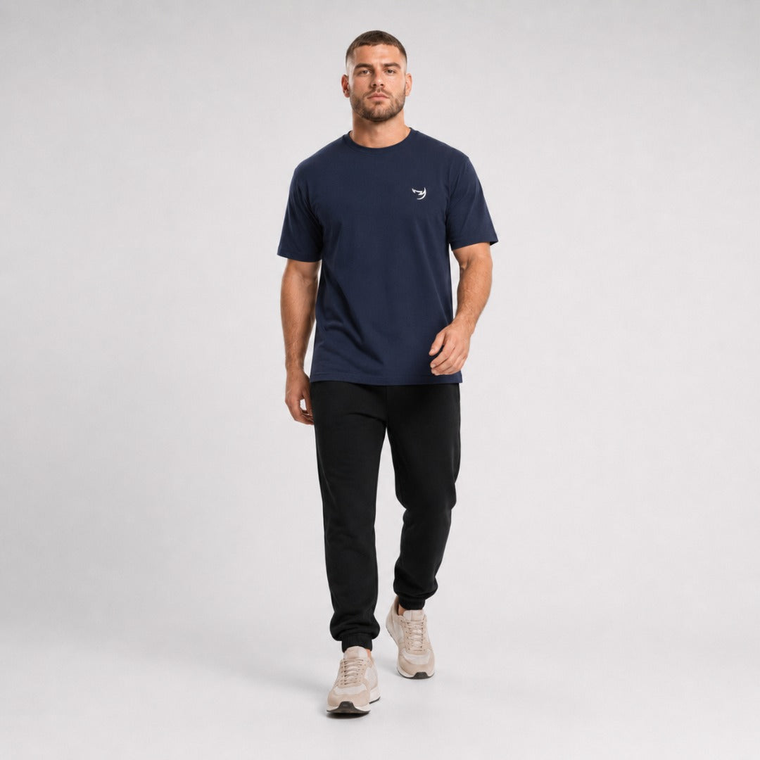Fumetsu Origins 2.0 T-Shirt Navy Photoshoot 4
