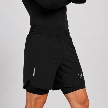 Fumetsu Origins Dual Layer Shorts Black