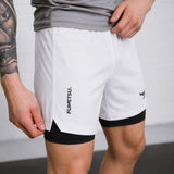 Fumetsu Origins Dual Layer Shorts White