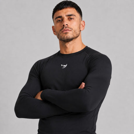 Fumetsu Origins Long Sleeve Rash Guard Black