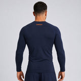 Fumetsu Origins Long Sleeve Rash Guard Navy