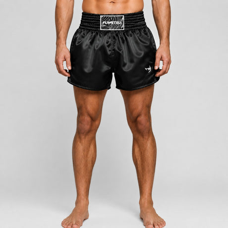Fumetsu Origins Muay Thai Shorts Black