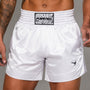 Fumetsu Origins Muay Thai Shorts White