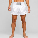 Fumetsu Origins Muay Thai Shorts White