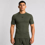 Fumetsu Origins Short Sleeve Rash Guard Khaki