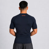 Fumetsu Origins Short Sleeve Rash Guard Navy