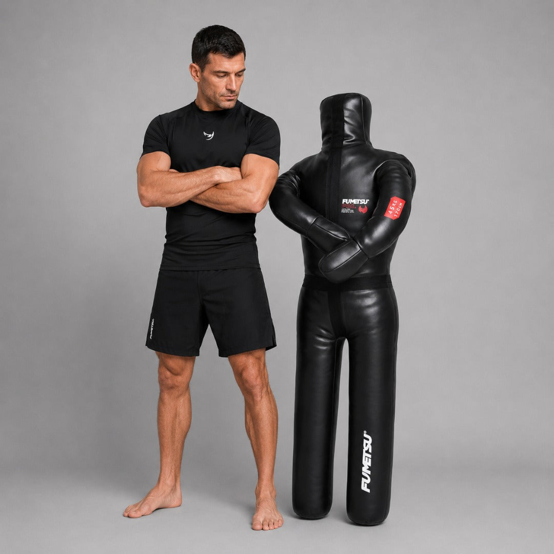 Black Fumetsu Pro 45kg Filled Grappling Dummy