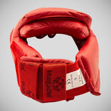 Hayashi WKF Approved Karate Shin-Instep Guard Red    at Bytomic Trade and Wholesale