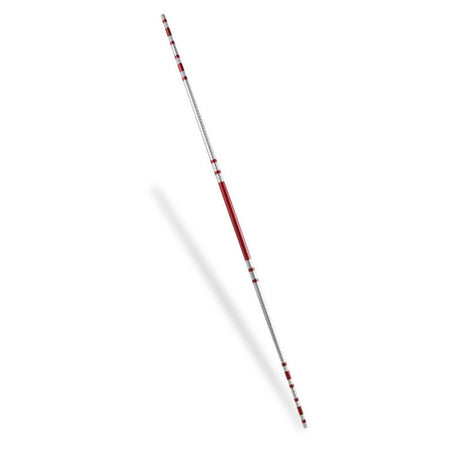 Red/Silver Bytomic 5ft Striped Chome Competition Bo Staff
