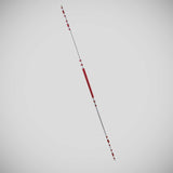 Red/Silver Bytomic 6ft Striped Chrome Competition Bo Staff    at Bytomic Trade and Wholesale