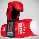 Red Top Ten Open Hand Superfight ITF Gloves    at Bytomic Trade and Wholesale