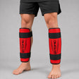 Red/Black Bytomic Axis V2 Shin Guards at Bytomic Trade & Wholesale 1