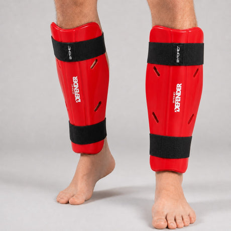 Red Bytomic Defender Shin Guard